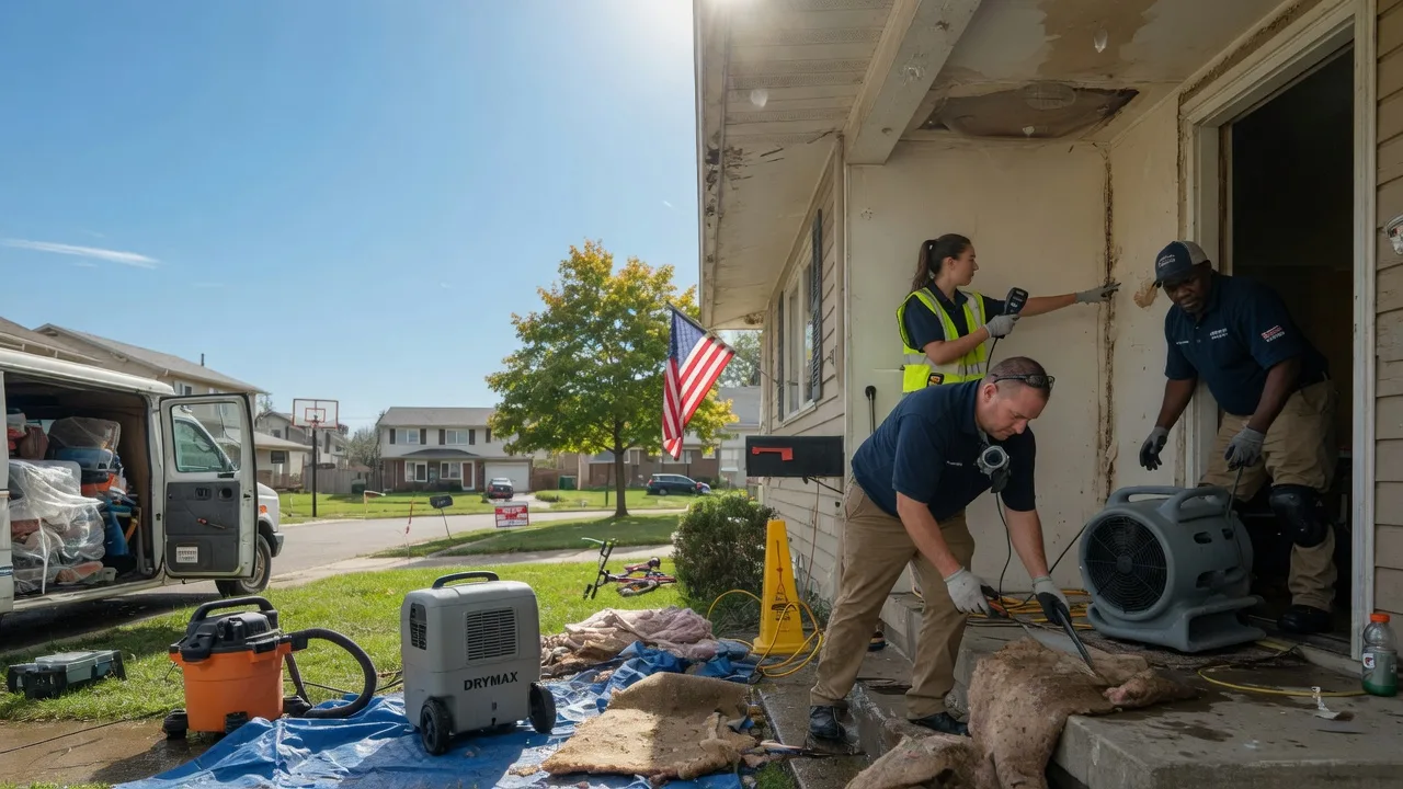 Water Damage Restoration in Scottsburg, IN near me